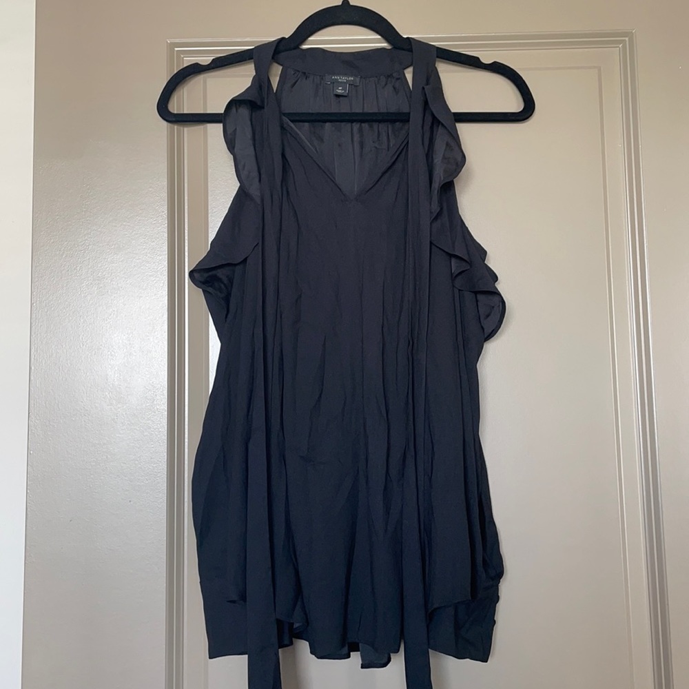 Ann Taylor cold shoulder blouse